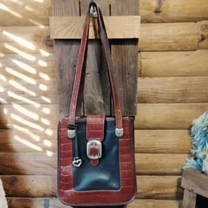Vintage Brighton Black & Brown Purse